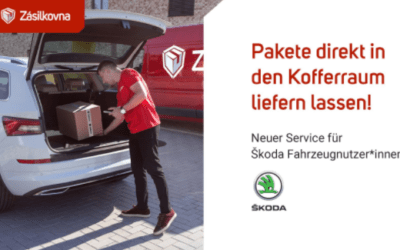 Pakete direkt in den Kofferraum liefern lassen!