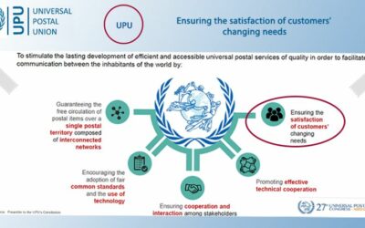 UPU: Opening to wider postal stakeholders / Ensuring customers changing needs are satisfied