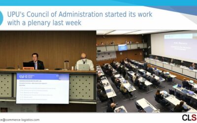 UPU´s Council of Administration started its work with a plenary last week