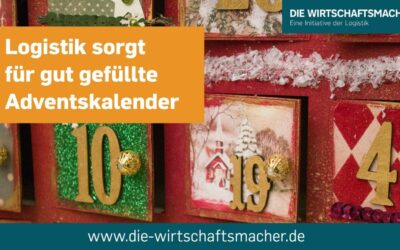 Logistik sorgt für gut gefüllte Adventskalender