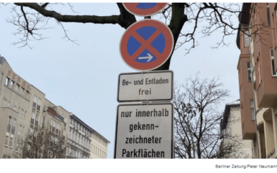 Verkehr: Knöllchen per Kamera: Berliner Ladezonen sollen digital überwacht werden