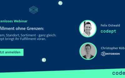 Codept – kostenloses Webinar „Fulfillment ohne Grenzen“