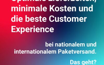 Optimale Lieferzeiten, minimale Kosten und die beste Customer Experience