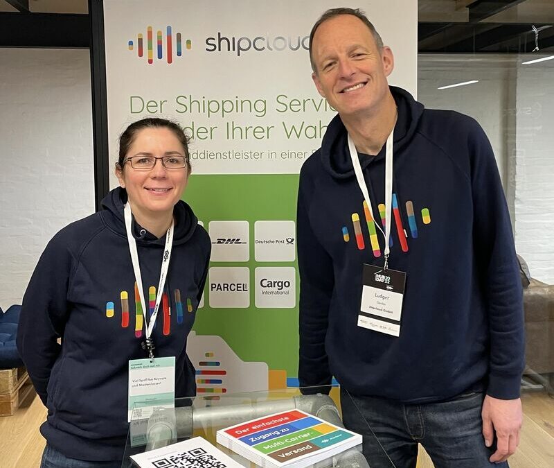 shipcloud auf dem Hubday22
