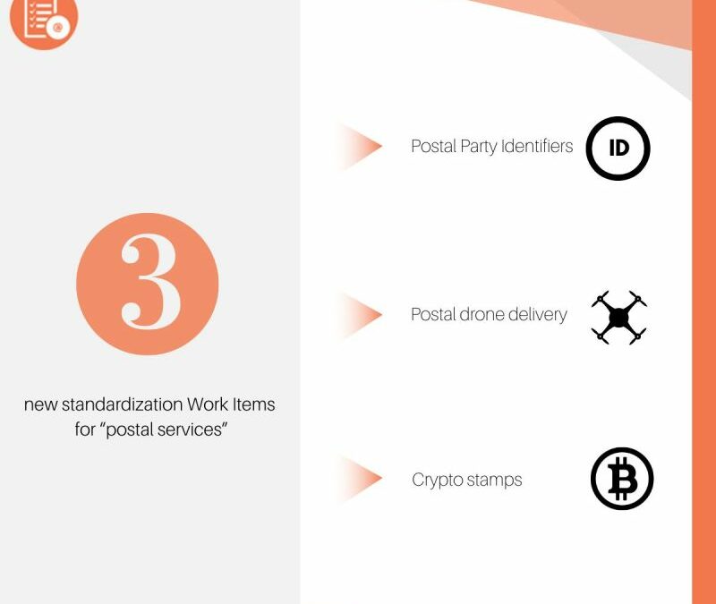 CLS explains simply: 3 new standardization Work Items for „postal services“