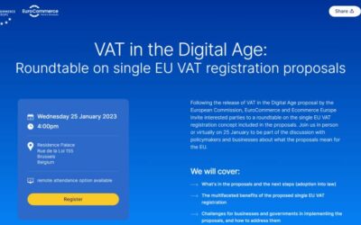 Roundtable on Single EU VAT Registration Proposals