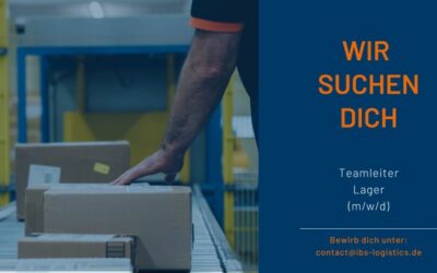 IBS Logistics GmbH sucht Verstärkung