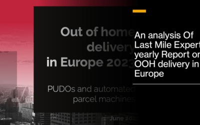 Analysis of Last Mile Experts yearly report on Out Of Home Delivery in Europe 2023