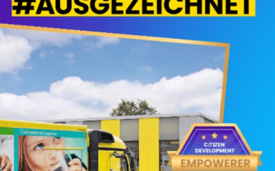 smapOne – Witty ist Träger des „Citizen Development Empowerer Award 2023*“ in 𝗚𝗢𝗟𝗗