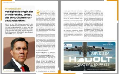 Volldigitalisierung in der Zustellbranche, Umbau des Europäischen Post- und Zustellsektors