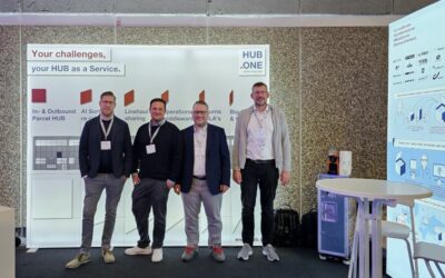 HUB.ONE is in Amsterdam, getting all set for #ParcelPostEXPO 2023
