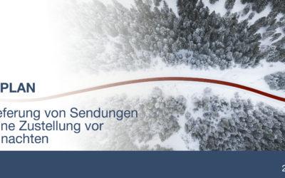 PARCEL.ONE – Einspeisung für die Zustellung vor den Feiertagen