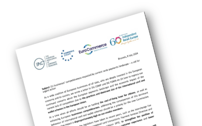 EU businesses’ competitiveness impacted by current cards payments landscape – a call for urgent action